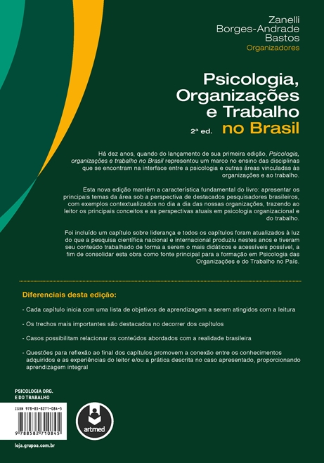 Psicologia, Organizações e Trabalho no Brasil