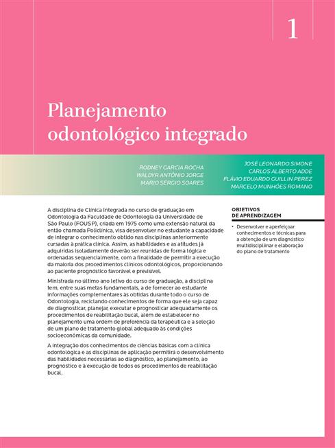 Clínica Integrada em Odontologia