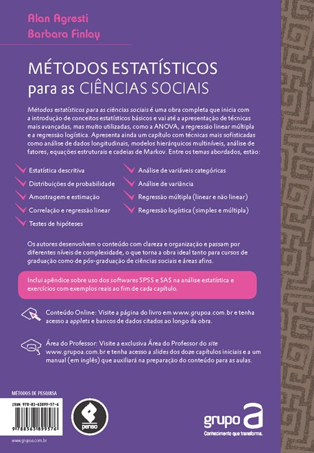 Métodos Estatísticos para as Ciências Sociais