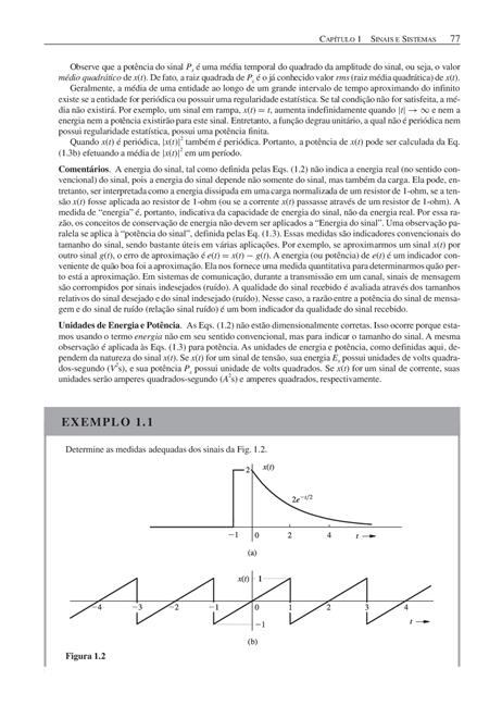 Sinais e Sistemas Lineares