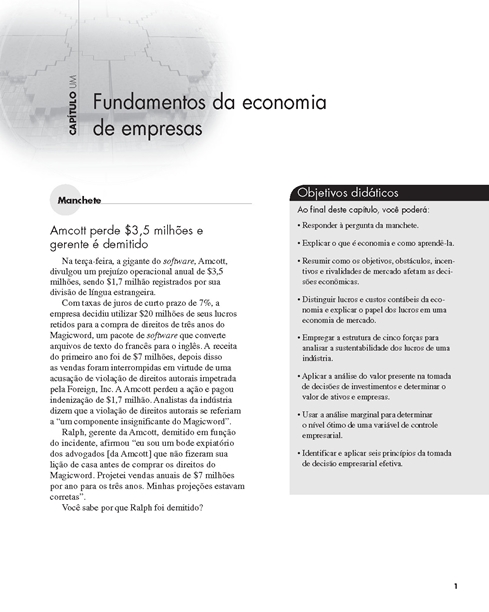 Economia de Empresas e Estratégias de Negócios