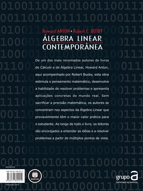 Álgebra Linear Contemporânea