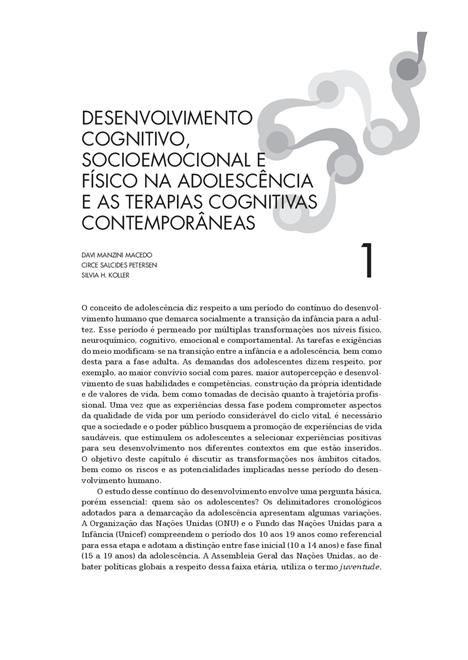 Terapia Cognitivo-Comportamental para Adolescentes