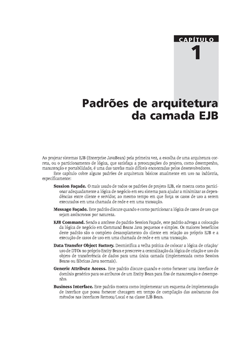 Padrões de Projeto EJB