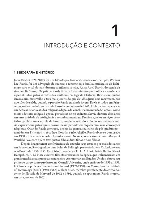 Uma Teoria da Justiça, de John Rawls