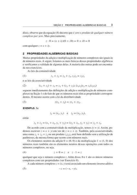 Variáveis Complexas e Aplicações