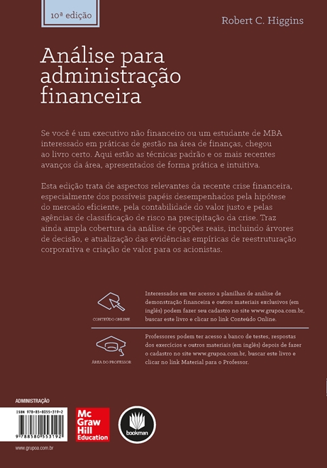 Análise para Administração Financeira