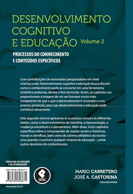 Desenvolvimento Cognitivo e Educação