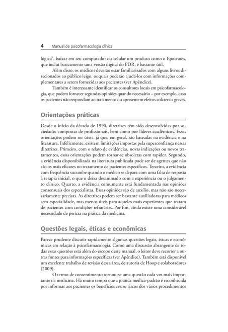 Manual de Psicofarmacologia Clínica