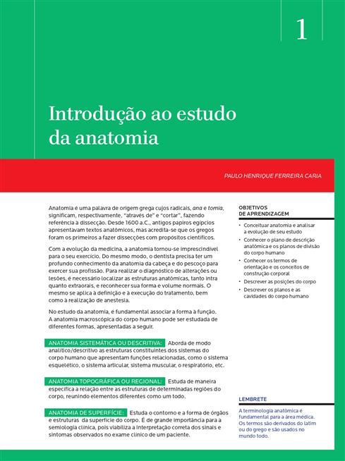 Anatomia Geral e Odontológica