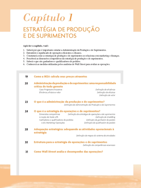 Administração da Produção e de Operações