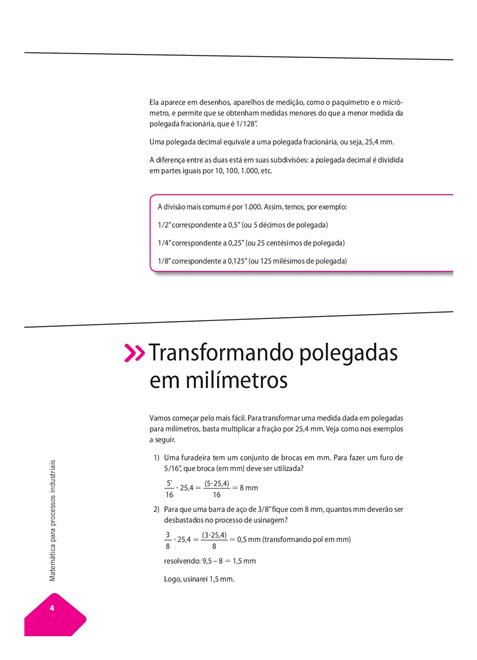 Matemática para Processos Industriais