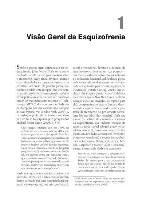 Terapia Cognitiva da Esquizofrenia