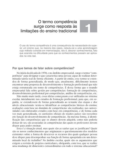 Como Aprender e Ensinar Competências