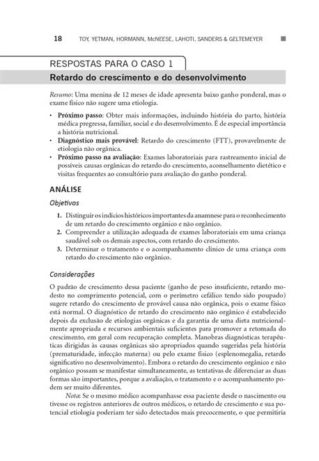 Casos Clínicos em Pediatria