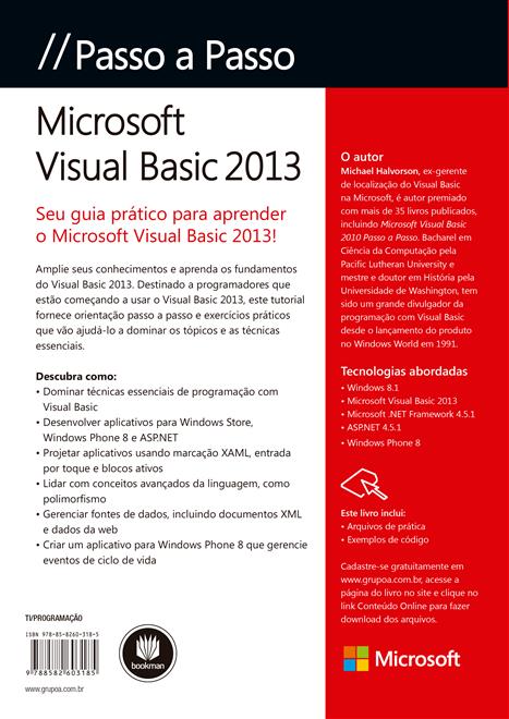 Microsoft Visual Basic 2013