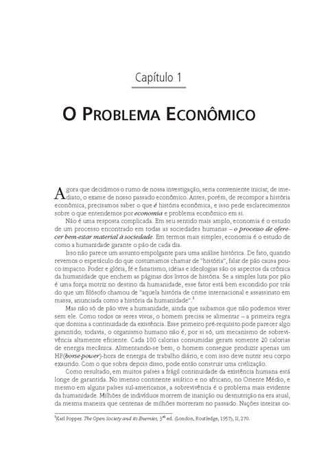 A Construção da Sociedade Econômica