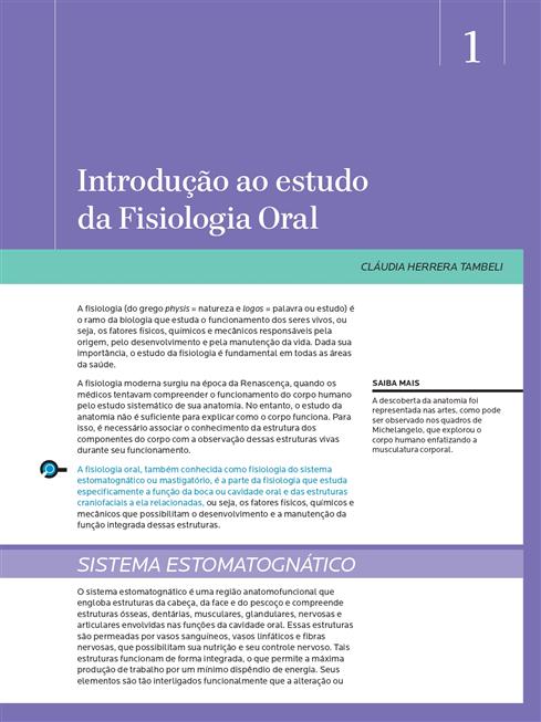 Fisiologia Oral