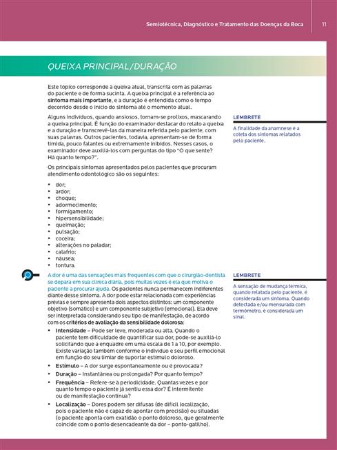 Semiotécnica, Diagnóstico e Tratamento das Doenças da Boca