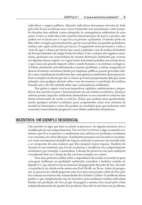 Introdução à Economia do Meio Ambiente