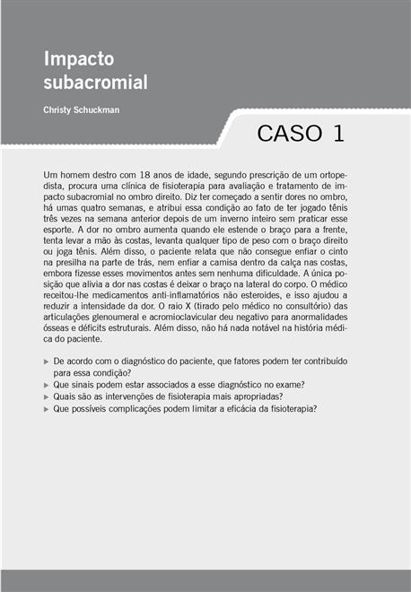 Casos Clínicos em Fisioterapia Ortopédica