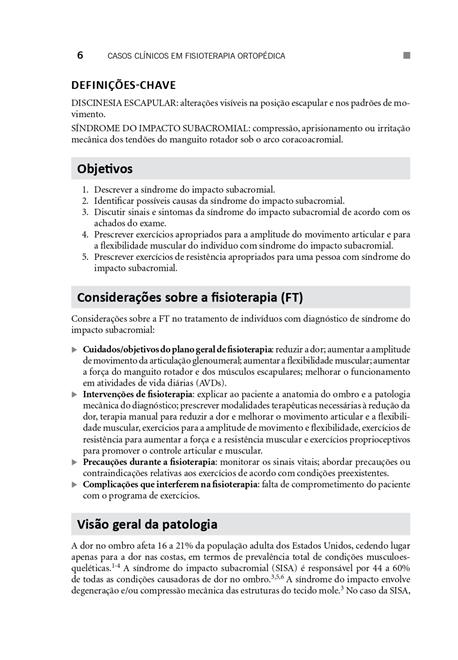 Casos Clínicos em Fisioterapia Ortopédica