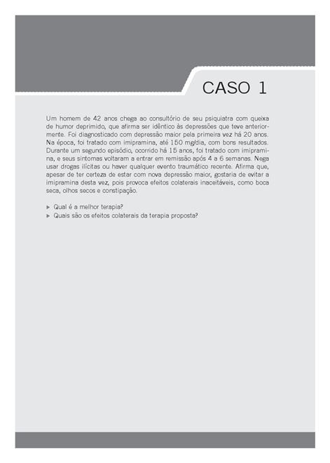 Casos Clínicos em Psiquiatria