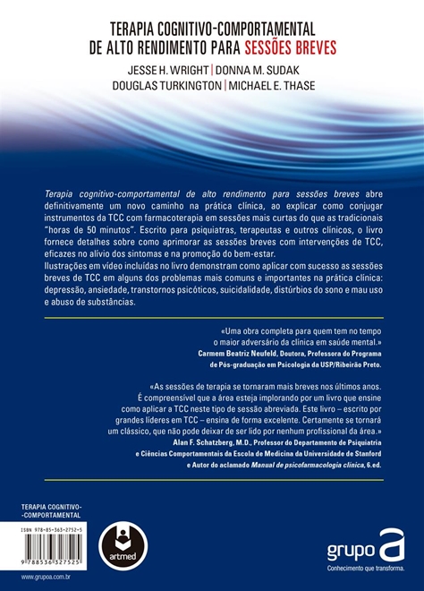 Terapia Cognitivo-Comportamental de Alto Rendimento para Sessões Breves