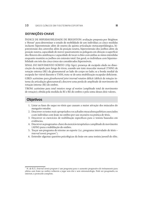 Casos Clínicos em Fisioterapia Esportiva