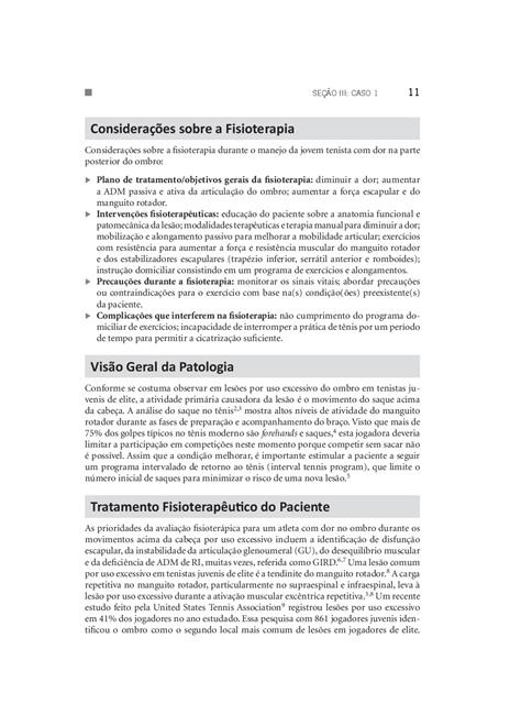 Casos Clínicos em Fisioterapia Esportiva