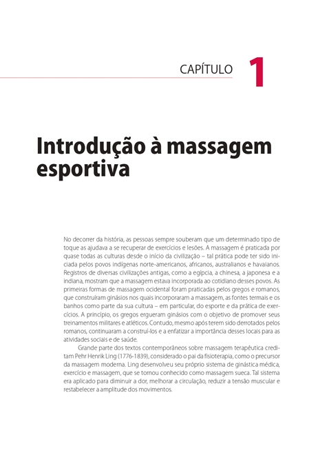 Massagem para o Desempenho Esportivo