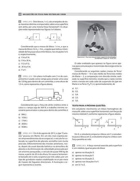 400 Questões de Física para Vestibular e Enem