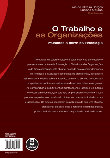 O Trabalho e as Organizações