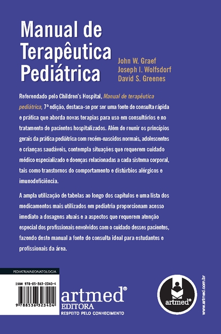 Manual de Terapêutica Pediátrica