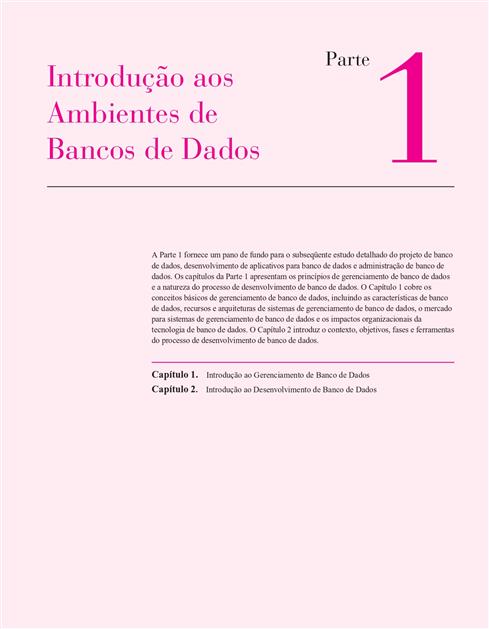 Projeto, Desenvolvimento de Aplicações e Administração de Banco de Dados