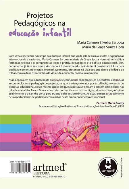 Projetos Pedagógicos na Educação Infantil