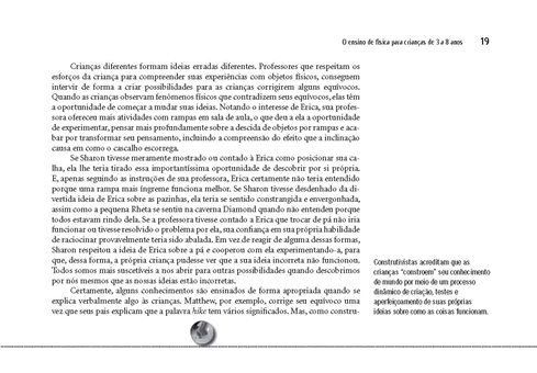 O Ensino de Física para Crianças de 3 a 8 Anos