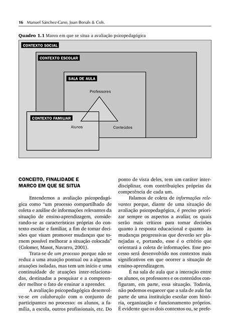 Avaliação Psicopedagógica