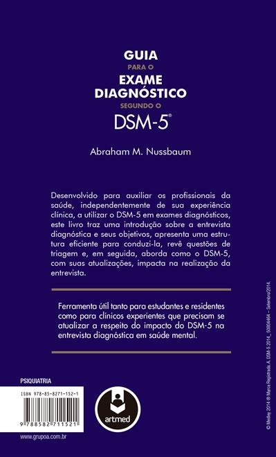 Guia para o Exame Diagnóstico Segundo o DSM-5