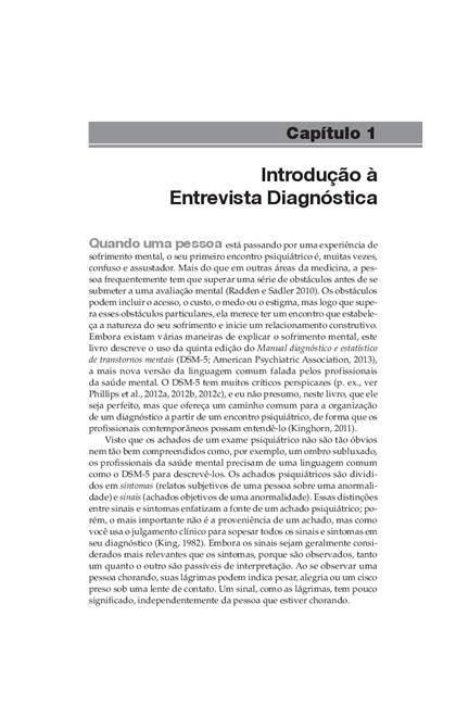 Guia para o Exame Diagnóstico Segundo o DSM-5