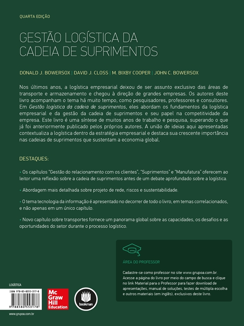 Gestão Logística da Cadeia de Suprimentos