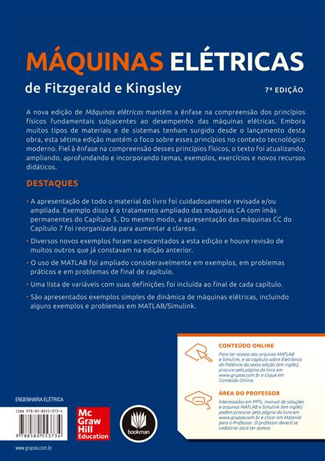 Máquinas Elétricas de Fitzgerald e Kingsley