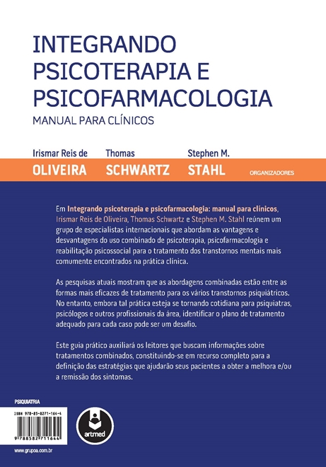 Integrando Psicoterapia e Psicofarmacologia