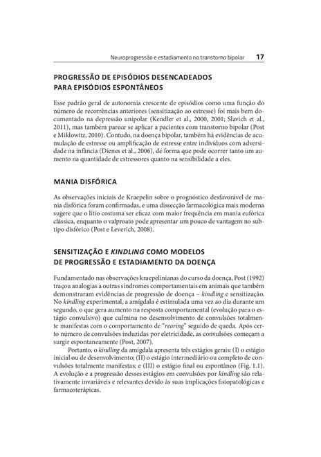 Neuroprogressão e Estadiamento no Transtorno Bipolar