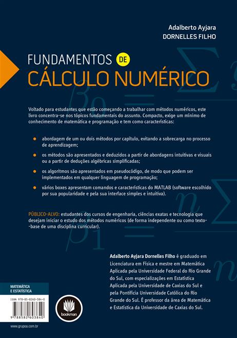 Fundamentos de Cálculo Numérico