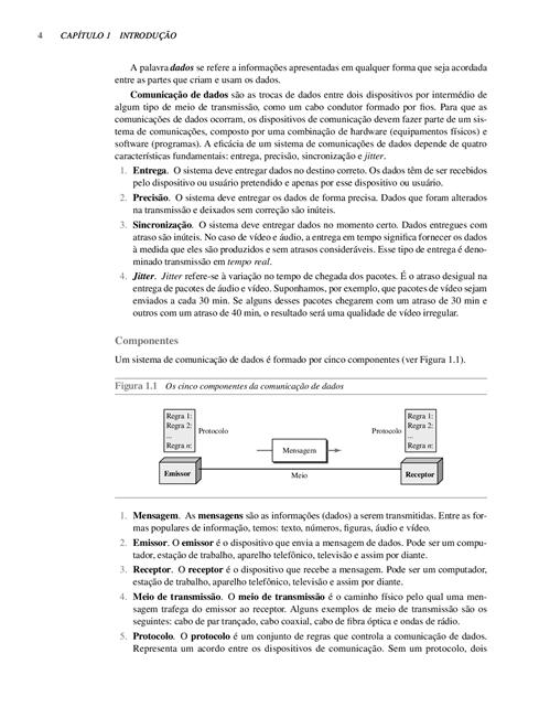 Comunicação de Dados e Redes de Computadores