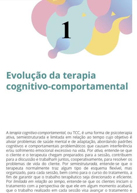 Inovações em Terapia Cognitivo-Comportamental