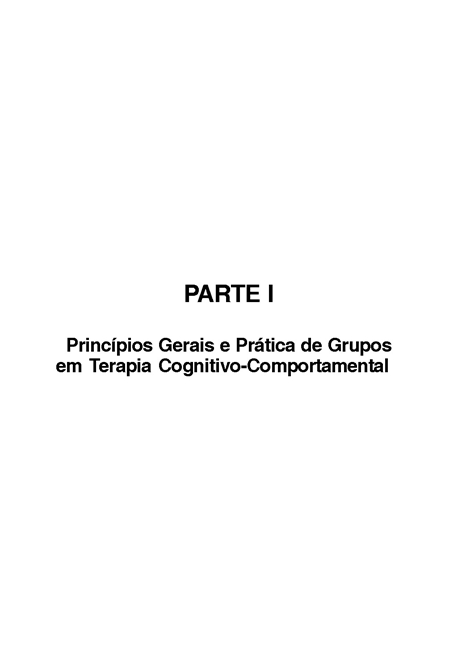 Terapia Cognitivo-Comportamental em Grupos