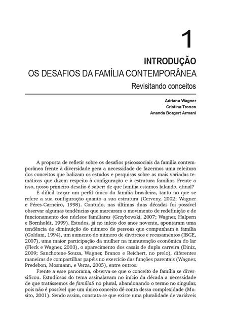 Desafios Psicossociais da Família Contemporânea