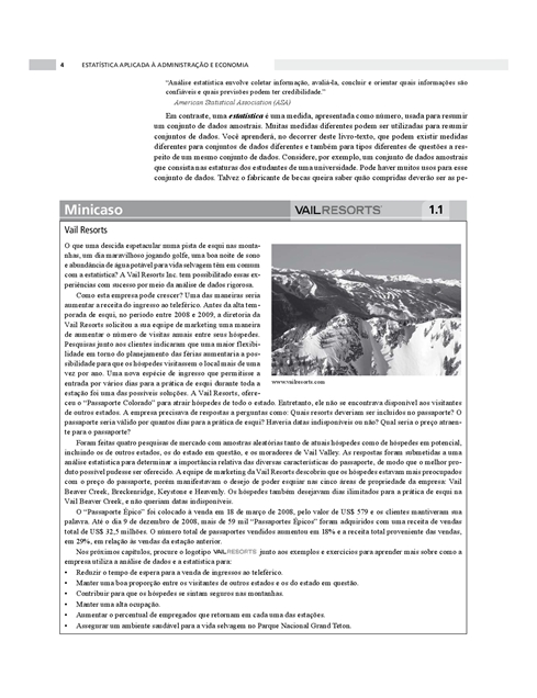 Estatística Aplicada à Administração e Economia